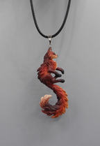 Fox Pendant (dark red)