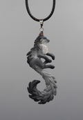 Fox Pendant (grey)