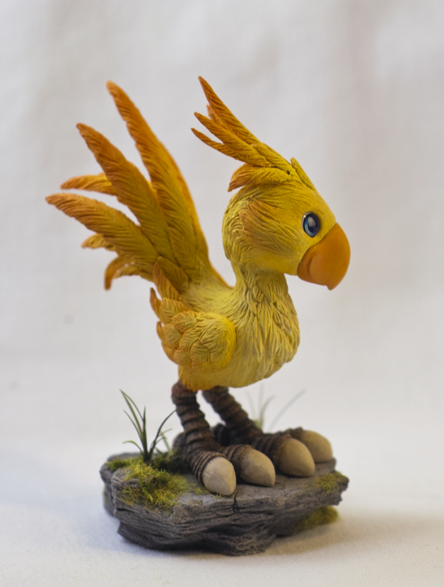 Chocobo Sculpture