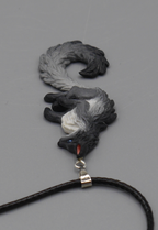 Fox Pendant (grey)