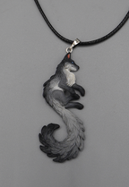 Fox Pendant (grey)