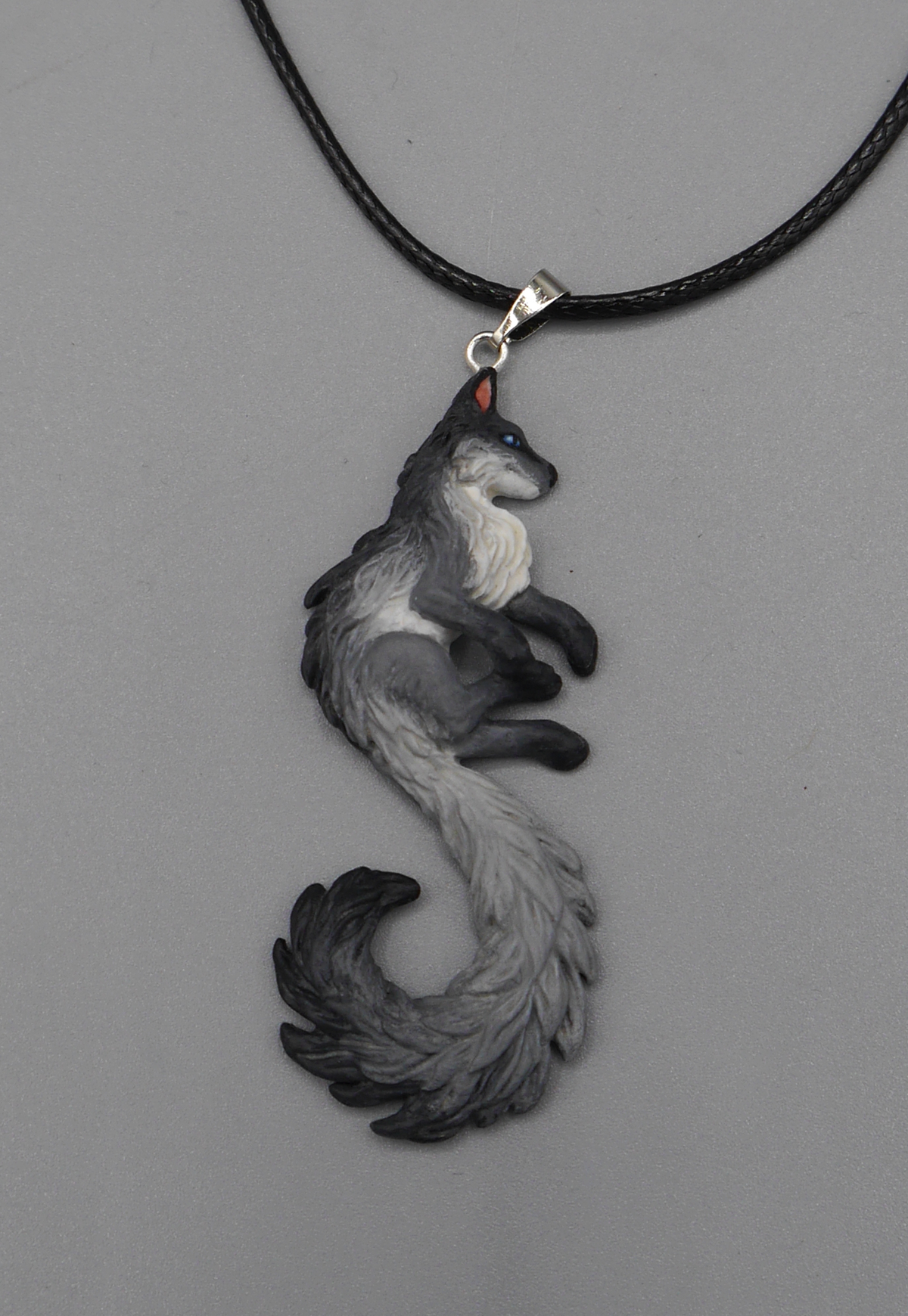 Fox Pendant (grey)
