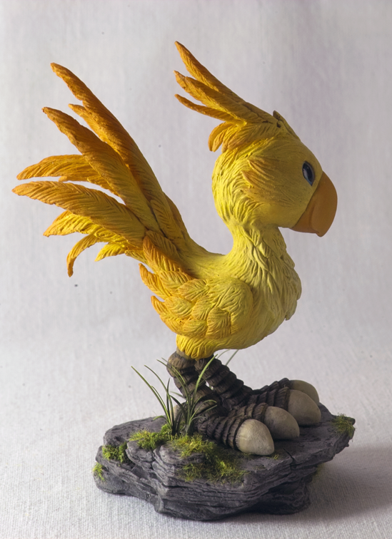 Chocobo Sculpture