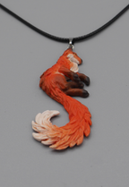 Fox Pendant (orange)