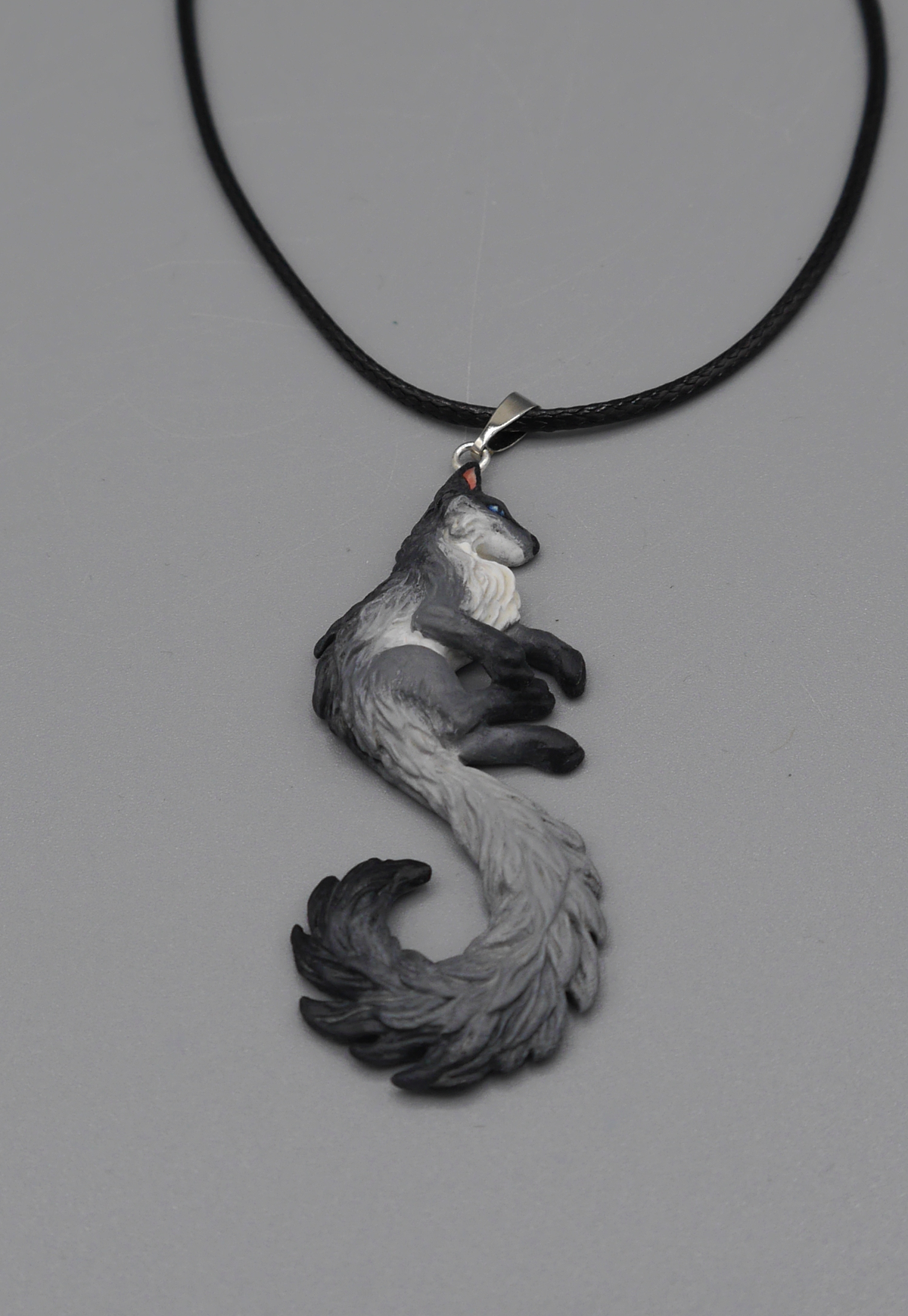 Fox Pendant (grey)