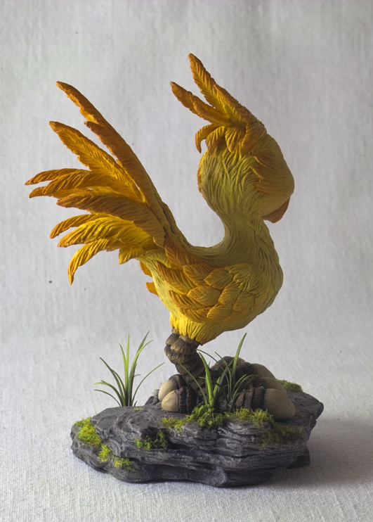 Chocobo Sculpture