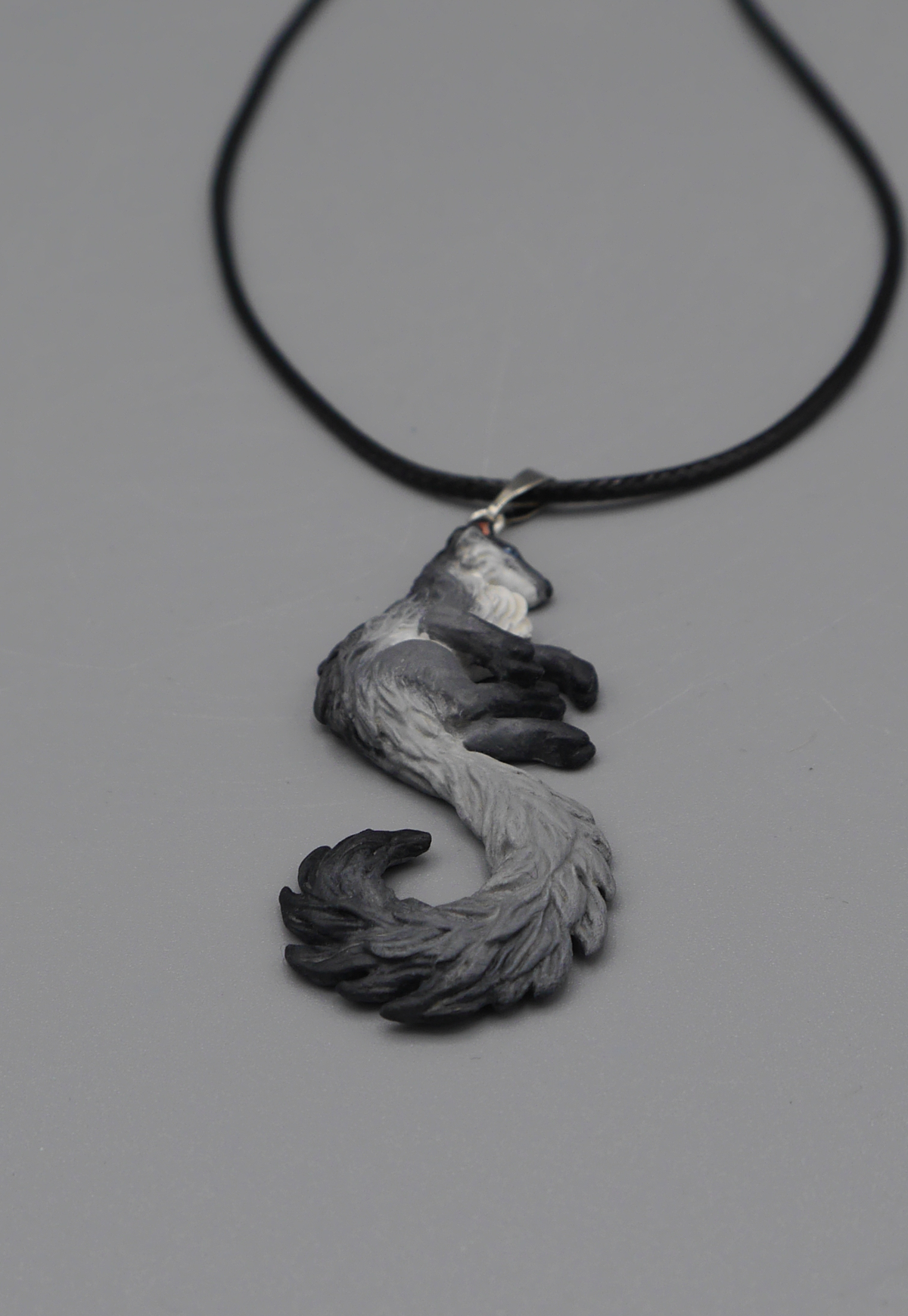 Fox Pendant (grey)