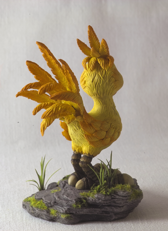 Chocobo Sculpture