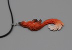 Fox Pendant (orange)