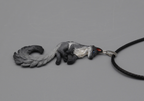 Fox Pendant (grey)