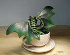 Coffee Cup Dragon Green