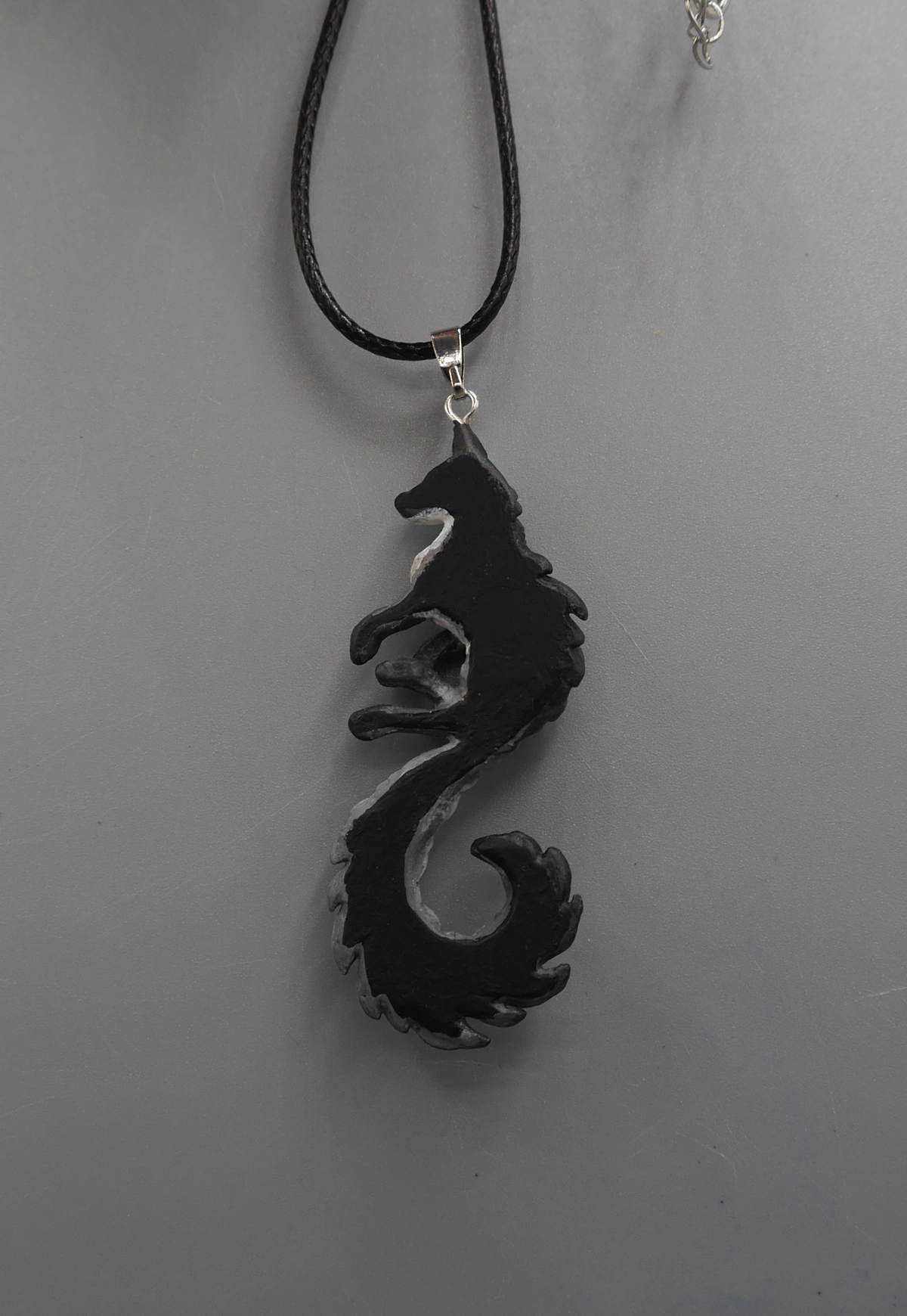 Fox Pendant (grey)