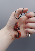 Fox Pendant (dark red)